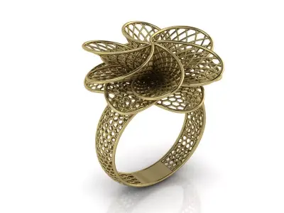Ultra Vision Ring Jewelry 3D print model 9