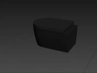 Black luxury toilet Texture
