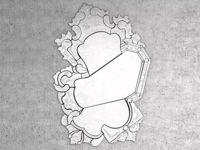 Venice Mirror - Boca do Lobo 3D model