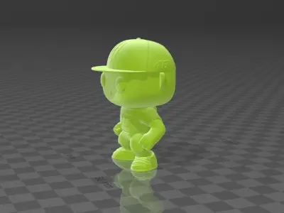 FUNKO POP VALENTINO ROSSI VR46 TSHIRT AND SHORT 3D print model