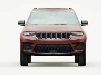 Jeep Grand Cherokee Laredo 2023 Low-poly 3D model