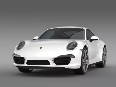 Porsche 911 carerra 4s 2013 3D model