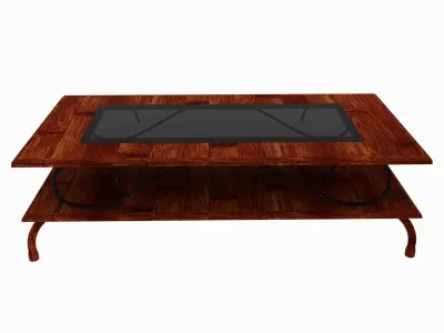 Antique Coffee Table 3Dsmax 3D model