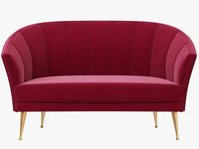 Brabbu Maya 2 Seat Sofa 3D model