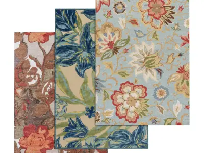 Rug Set 603 3D model