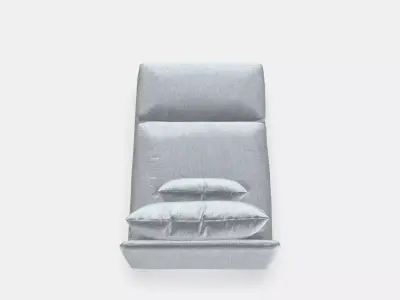 SODERHAMN Lounge chair Low-poly 3D model