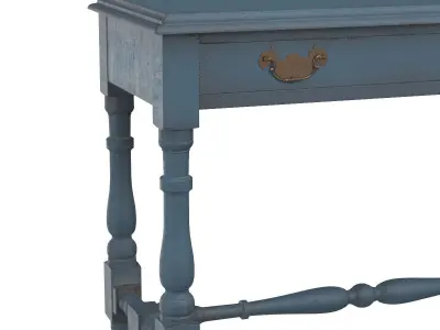 English Lamp Table 3D model