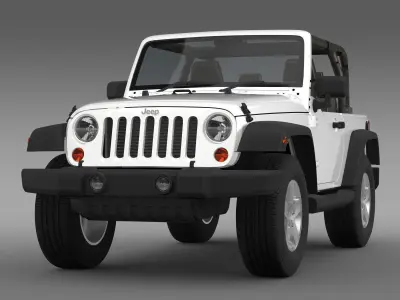 Jeep Wrangler Islander Edition 2010 3D model