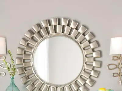 Porsha Accent Mirror 3D model