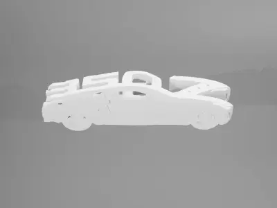 Nissan 350Z - Keychain 3D print model