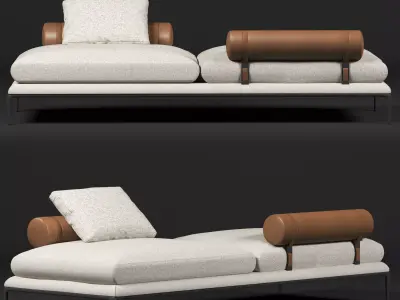 BB Atoll sofa 3D model