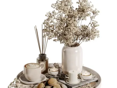 decorative set 137 3D model