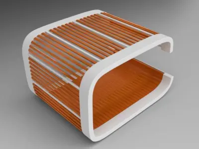 Novo Pergola 3D model