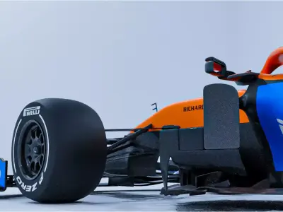 F1 Car 3D Model  3D model