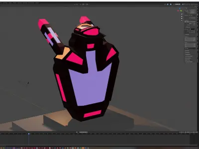 Free robot Free 3D model