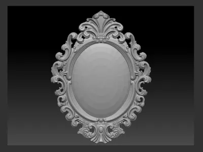 Frame Mirror Pictures Frames 3D print model