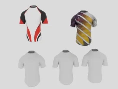 T Shirt Sport  3D model