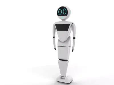 Humanoid Robot Concept 3D print model