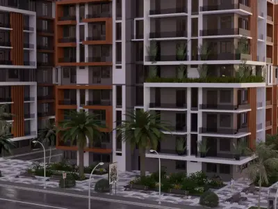 Big building 3D model