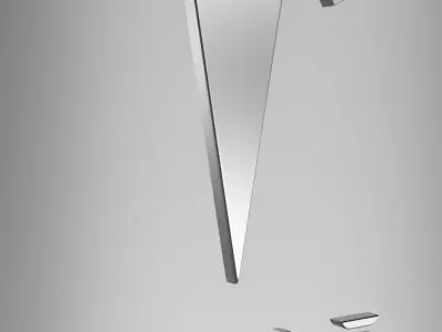 Tesla Logo 3D model get