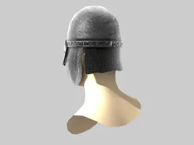 Medieval Helmet 3D model