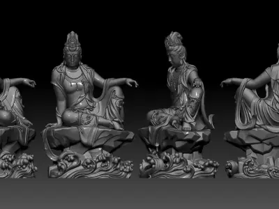 Guanyin  3D print model