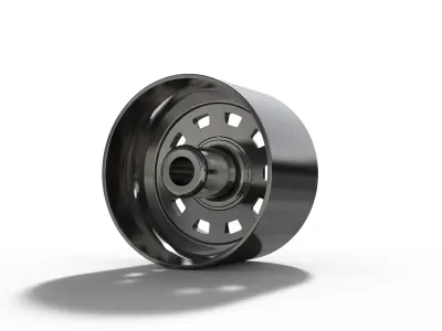 BILLET SPECIALATIES GRAND NATIONAL WHEEL  3D print model