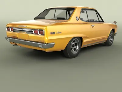 Nissan Skyline 1800 Cuope  3D model