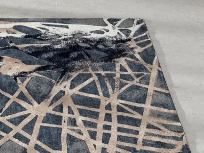 New Chinese carpet 3D model