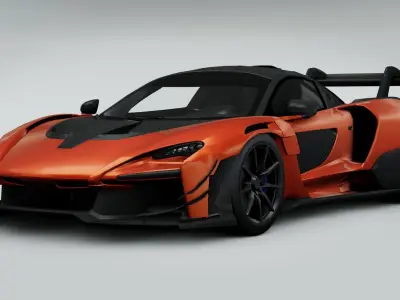 McLaren Senna 3D model