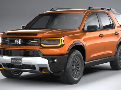 Honda Passport Trailsport 2026 3D model