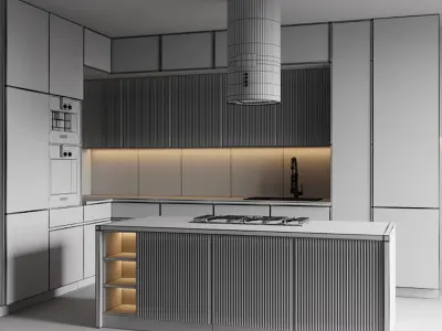 kitchen 016 3D model