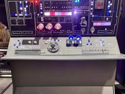 Jazzinc upgrade Millennium Falcon Engineering console 3D model