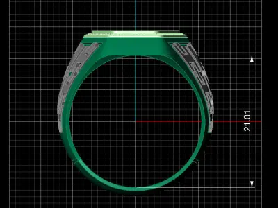 NEO MAN RING MODEL42 3D print model
