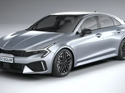 Kia K5 GT-line 2025 3D model