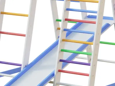 Childrens sports kitty Watercolor Sky mine 3D model