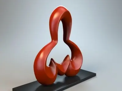 Abstract Figure m06 P 3D print model