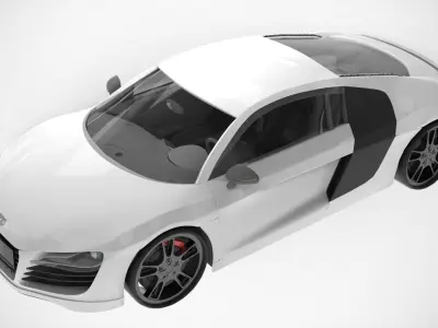 Audi R8 V10 2013 3D model