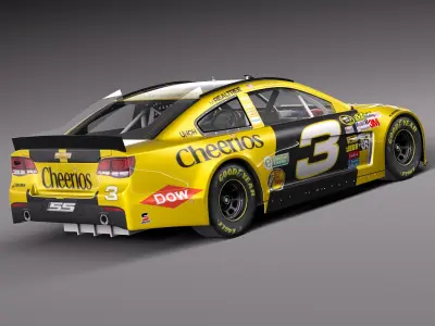 Chevrolet SS Nascar 2014 Cheerios s 3D model