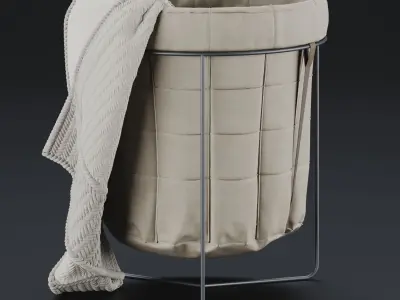 Laundry basket 3D model