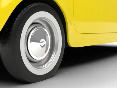 Fiat 500 1959 3d model  3D model