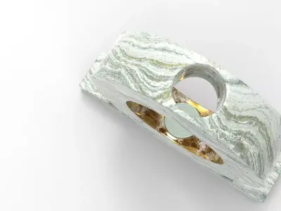 Nillo Tealight Holder Low-poly 3D model