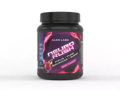 Protein Powder 3D model 33