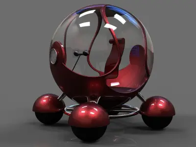 Future Car Free 3D model