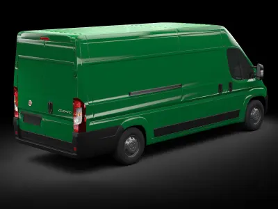 Fiat Ducato STANDARD VAN LWB H3 35 2012 3D model