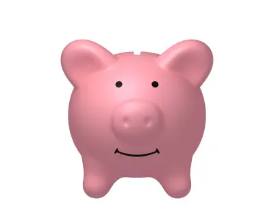 Piggy Bank 3D model