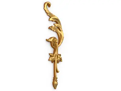 Classic decor ornament carved 30 3D model