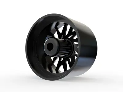 AMERICAN TRUXX EVOLUTION WHEEL 3D MODEL 3D print model