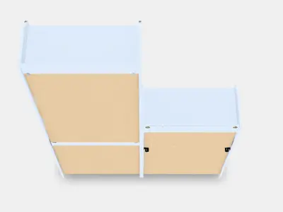 HAUGA Storage combination 12 3D model