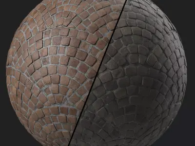 Pavement Materials 58- Sbsar Pbr 4k Seamless Texture